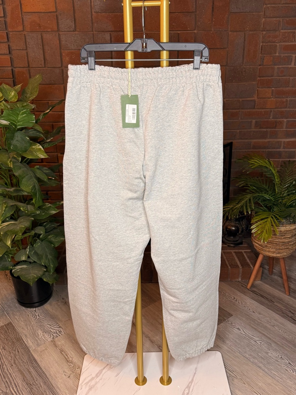 Denim Tears Denim University Sweatpants Light Grey NWT Men’s Large - Picture 3 of 4